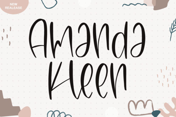 Amanda Kleen: The Refined Script Handwritten Font for Elegant Design