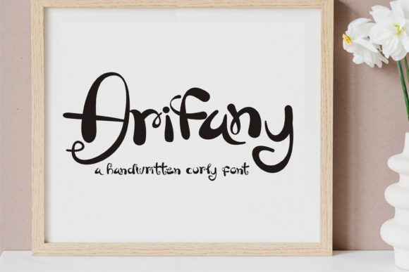 Arifany Script Handwritten Font for Modern Brand Campaigns
