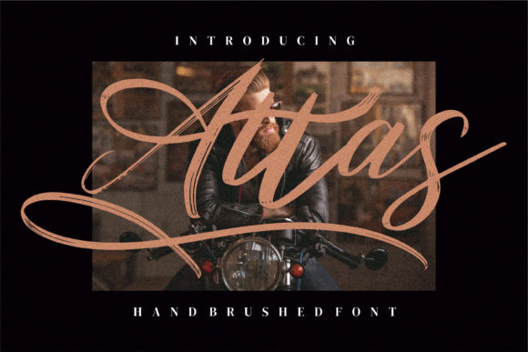 Attas: A Flowing Script Font for Elegant Digital Branding