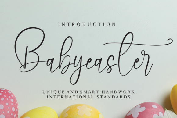 Babyeaster Script Font for Elegant Branding