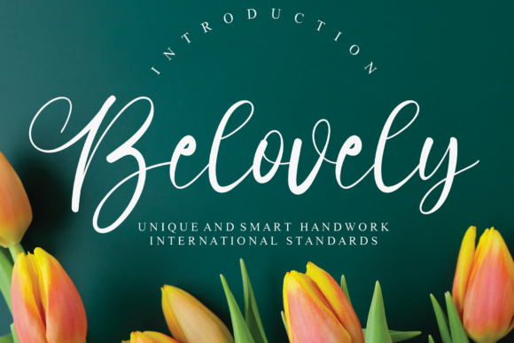 Belovely Script Font for Polished Branding