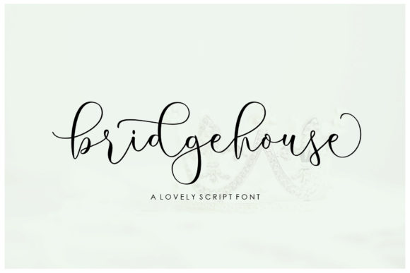 Bridgehouse: A Refined Script Font for Brand Elegance