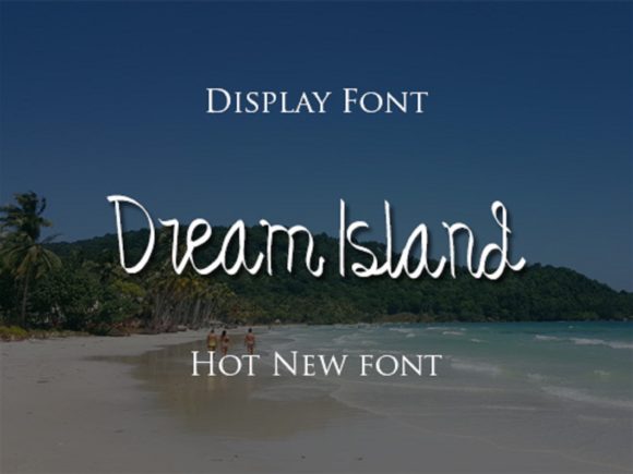 Dream Island Script Font for Elegant Branding