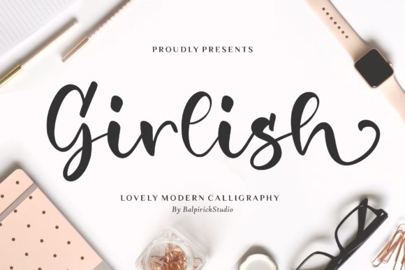 Girlish Script Font for Polished Branding