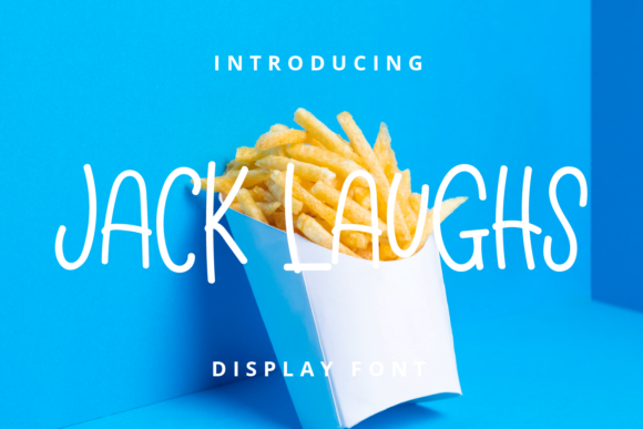 Jack Laughs Script Handwritten Font for Crafters