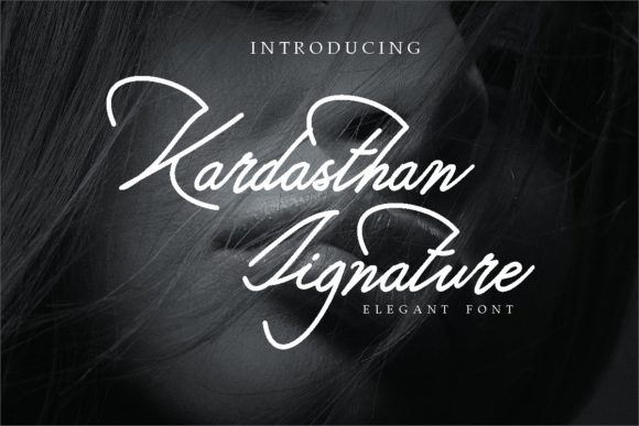 Khardasthan Signature: A Delicate Vintage Script Font