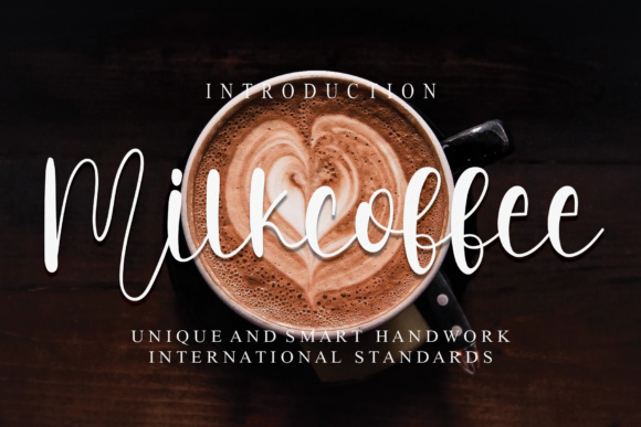 Milkcoffee Script Font for Romantic, Professional Branding