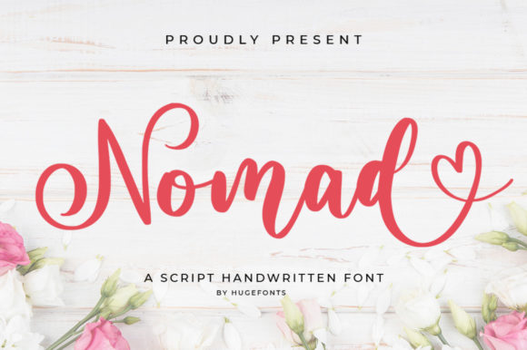 Nomad: A Light & Romantic Script Handwritten Font