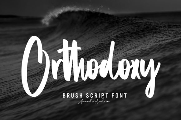 Orthodoxy: A Bold Script Handwritten Font for Editorial Impact