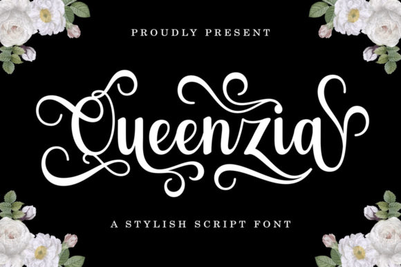 Queenzia Script Font for Elegant Branding