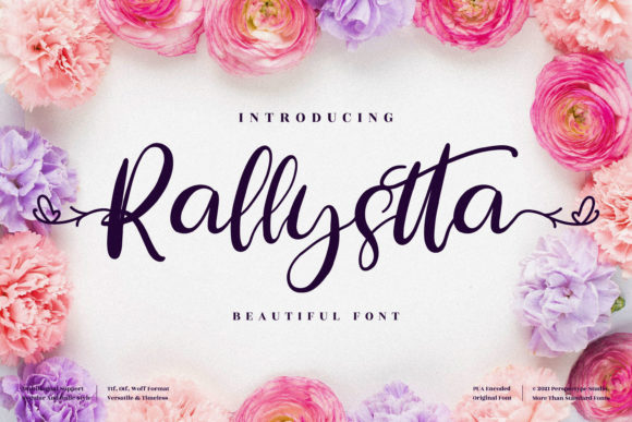 Rallystta: A Sophisticated Script Handwritten Font for Brand-First Design