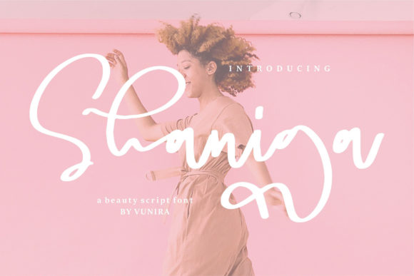 Shaniga: A Modern Paint Brushed Script Font for Authentic Branding
