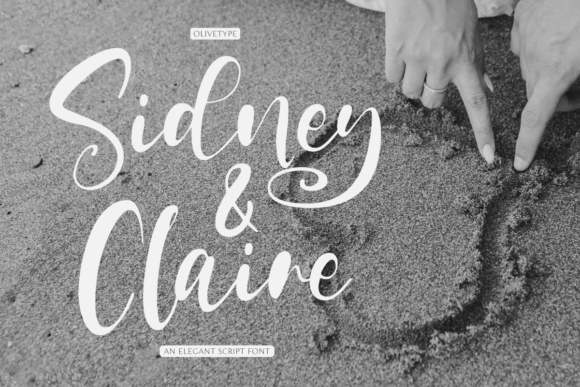 Sydney Claire Script Font for Digital Design