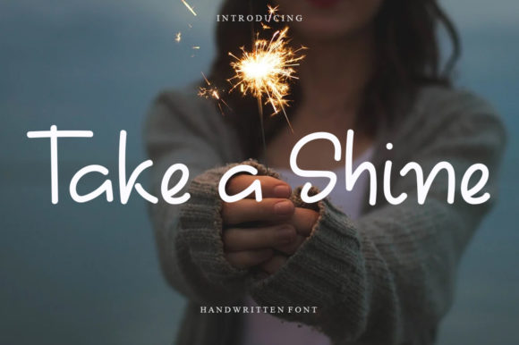 Take a Shine: A Minimal Script Font for Timeless Editorial Design